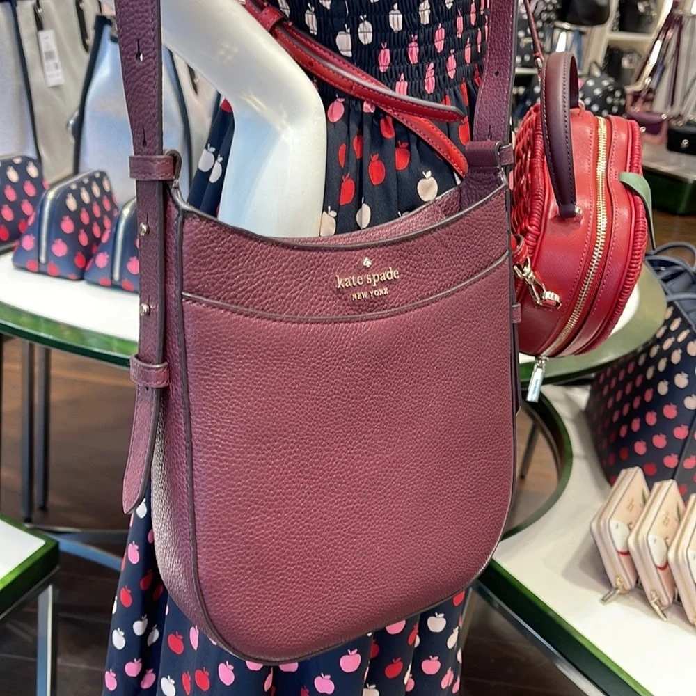 Kate Spade leila north south crossbody  Sherrywood